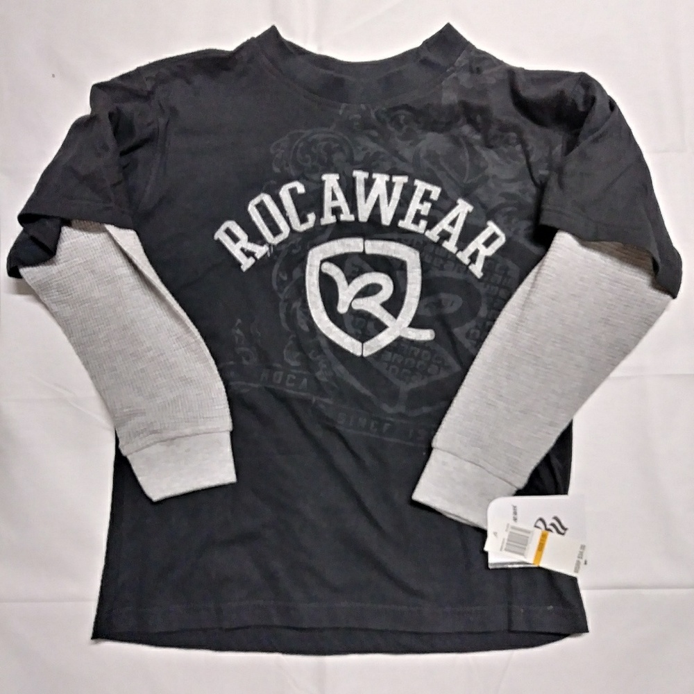 Kids Dual Sleeve Thermal - 8 - Roca Wear